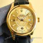 High Quality Replica Rolex Black 316 stainless steel strap Different Colors Face Dial Gold Ceramic Bezel Men Watch 40mm